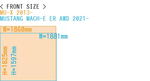 #MU-X 2013- + MUSTANG MACH-E ER AWD 2021-